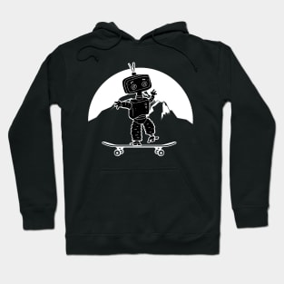 Skater Robot Hoodie